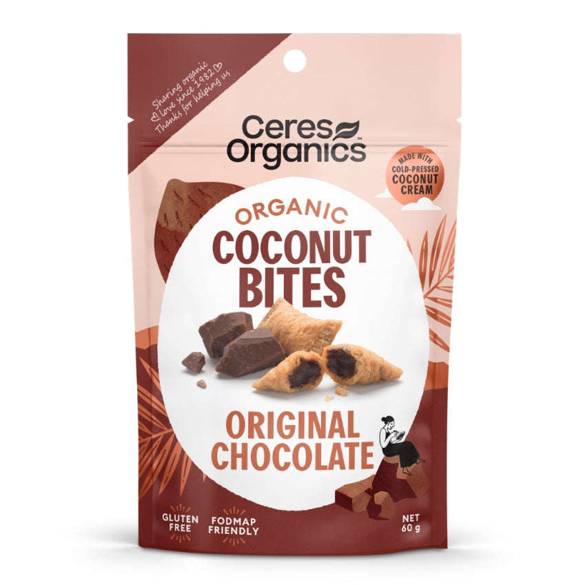Organic Coconut Bites - Original Chocolate