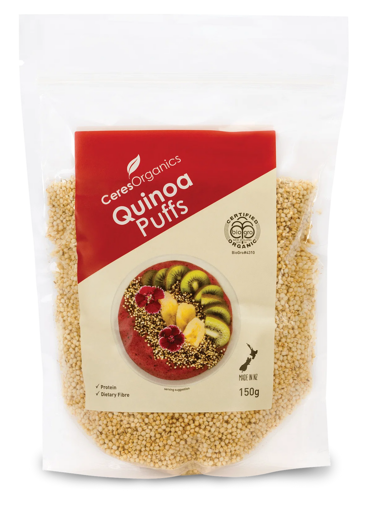 Organic Quinoa Puffs