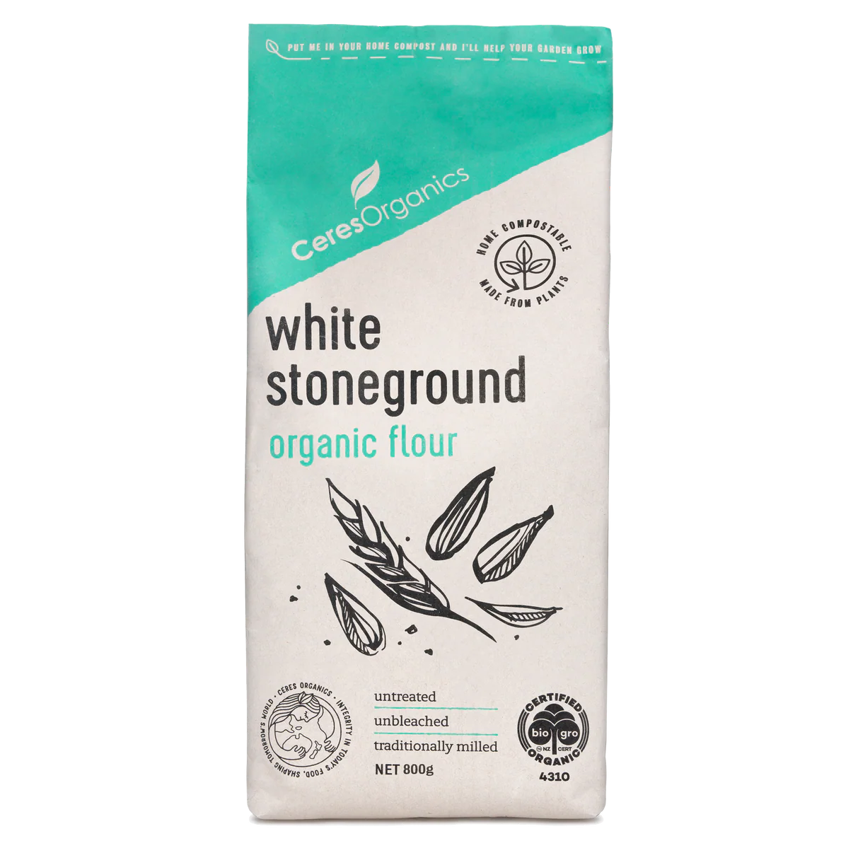 Organic White Stoneground Flour