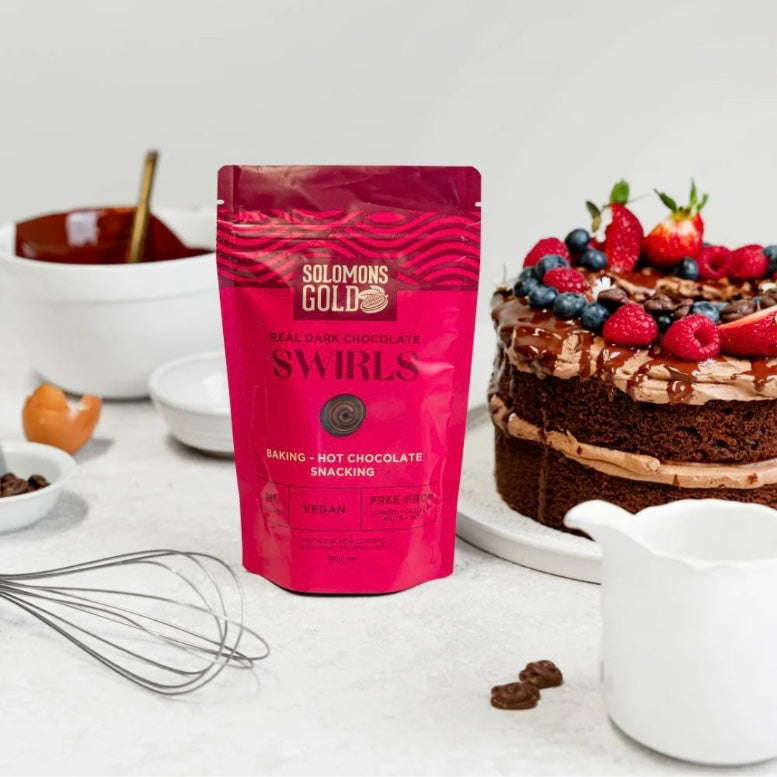Dark Chocolate Swirls 58%