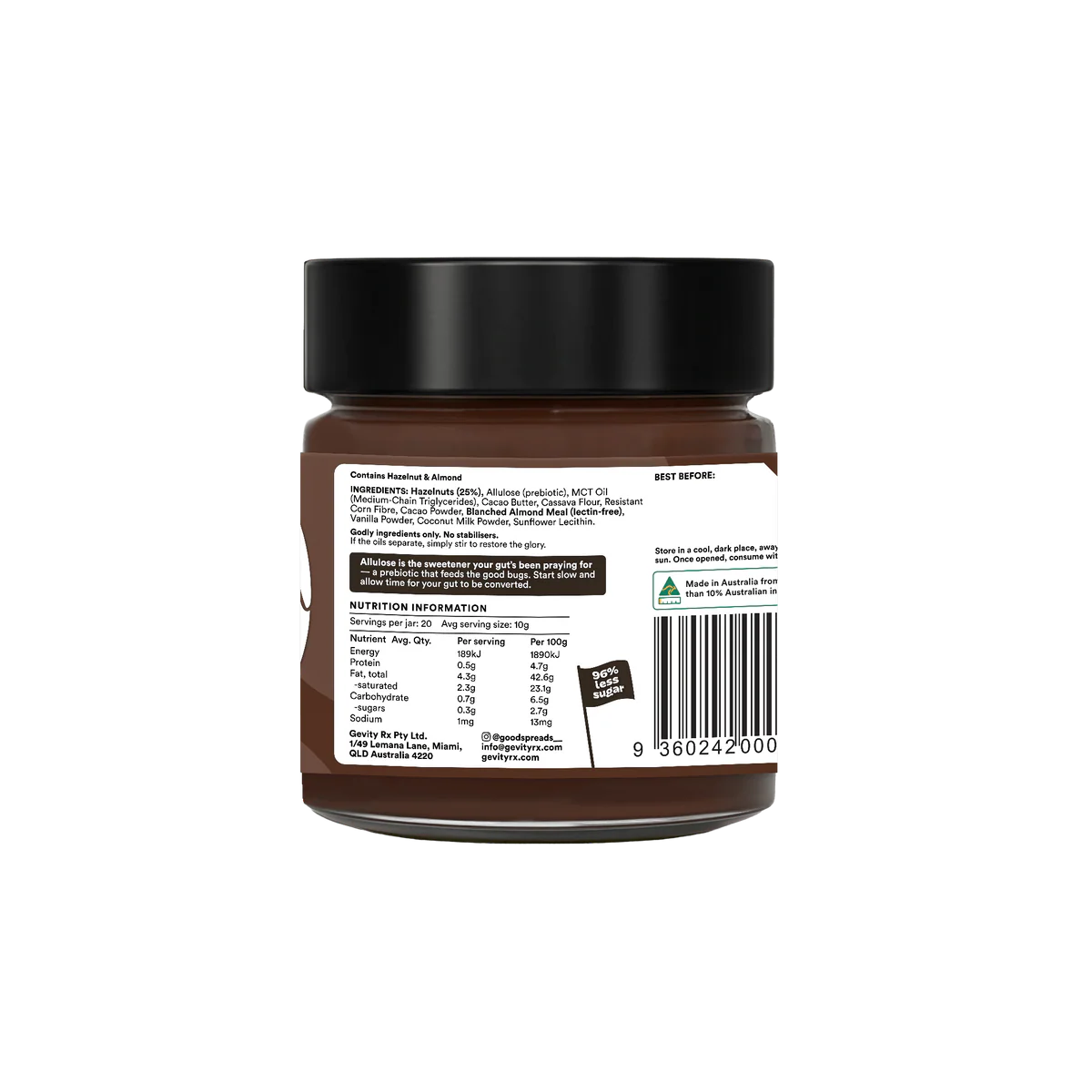 Goodtello Hazelnut Spread