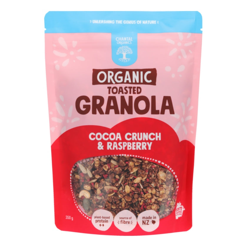 Cocoa Crunch & Raspberry Granola
