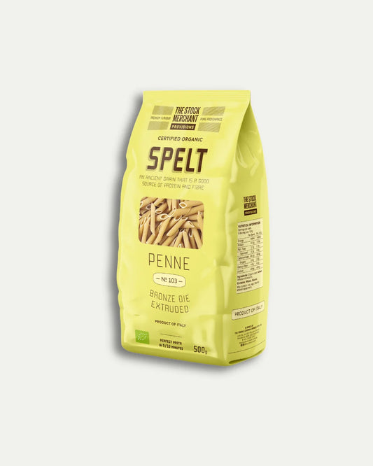 Organic Spelt Pasta, Penne