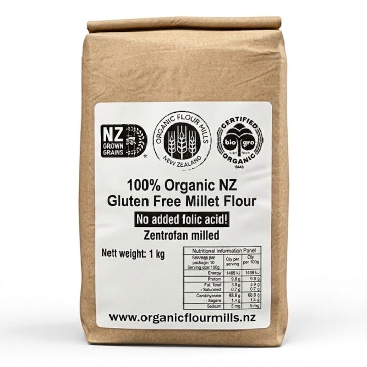 Organic Gluten Free Millet Flour