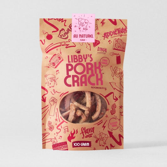 Pork Crackle Au Naturel 100g