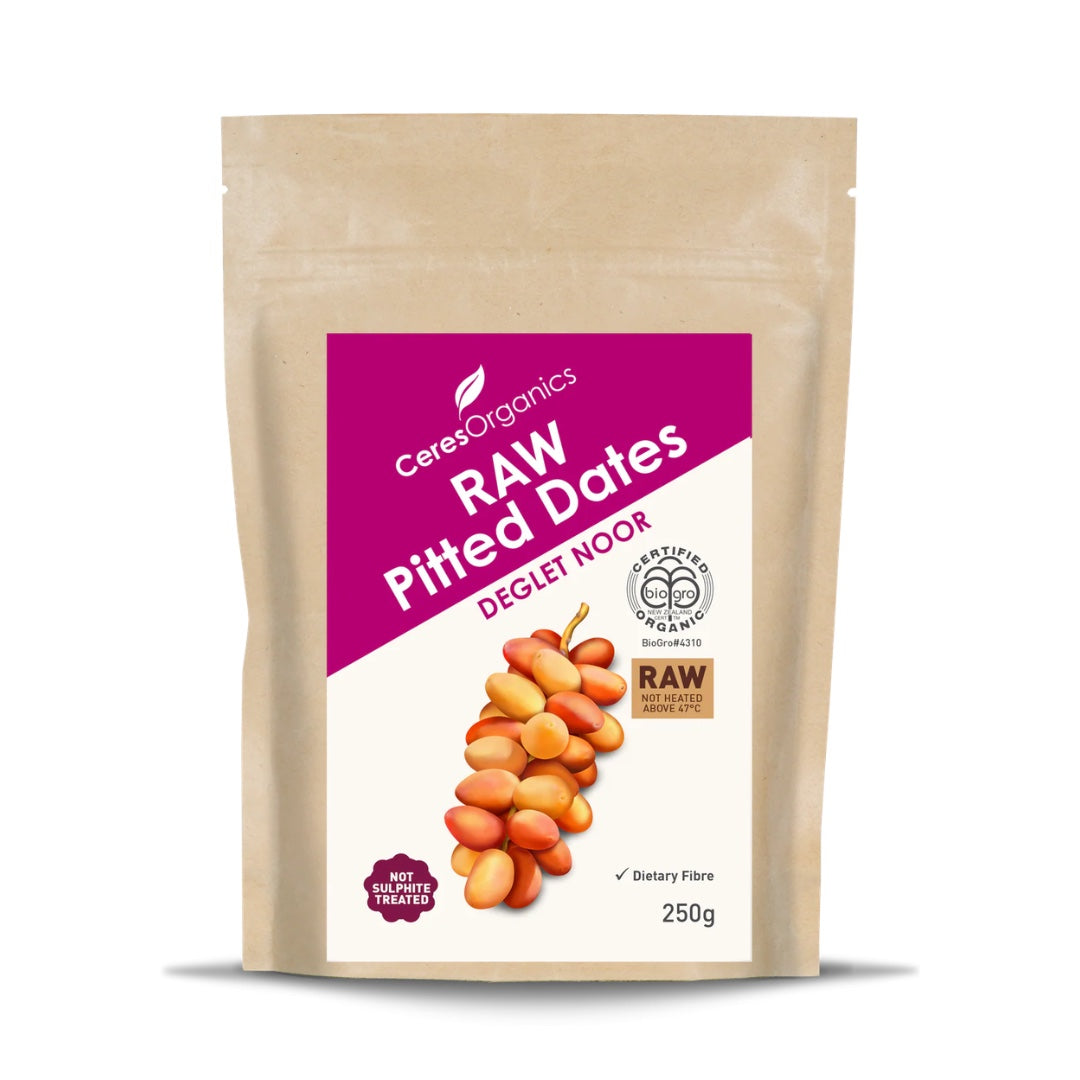 Organic Raw Pitted Dates