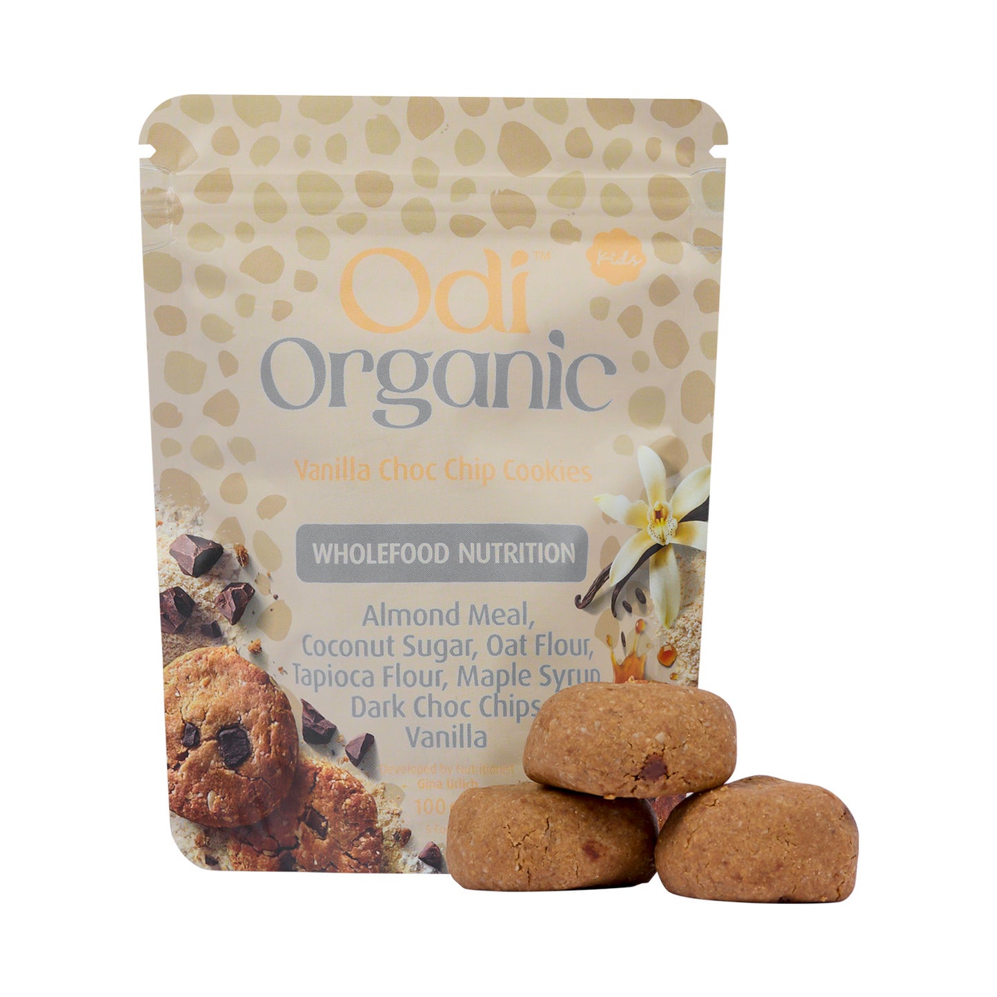 Organic Vanilla Chocolate Chip Cookies