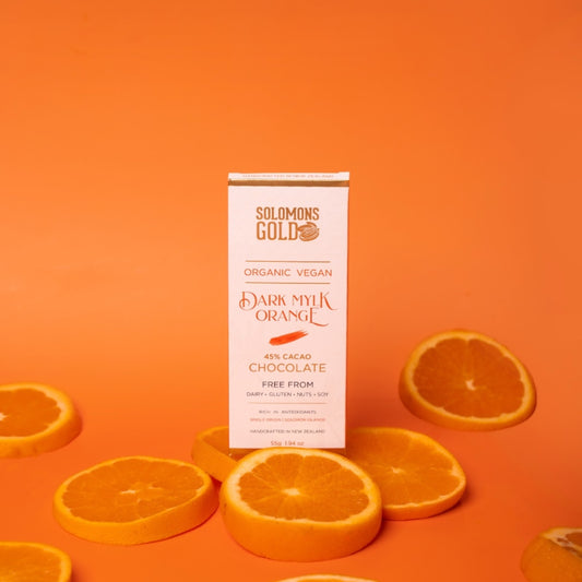 Dark Mylk Orange 45% Chocolate Bar