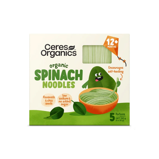 Organic Baby Vegetable Noodles - Spinach