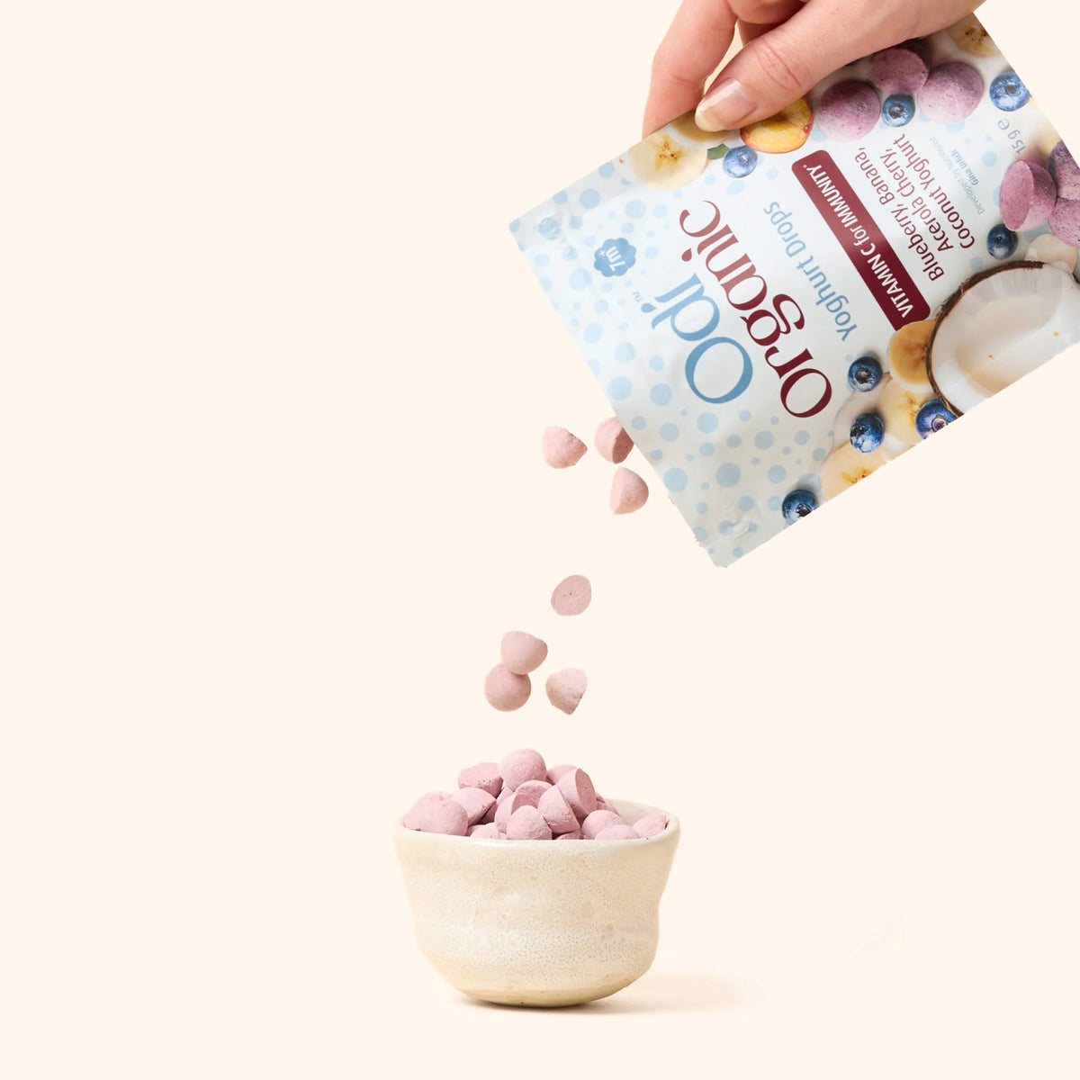 Organic Yoghurt Drops, Blueberry
