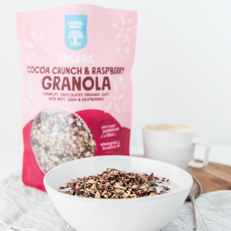 Cocoa Crunch & Raspberry Granola