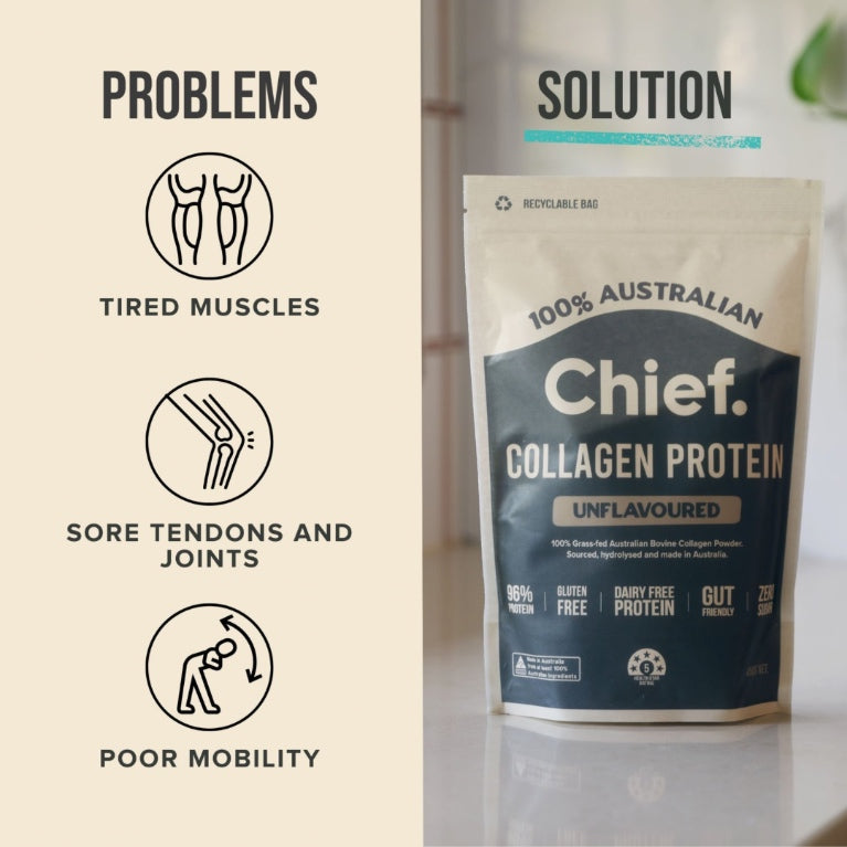 Grass-fed Collagen Protein Powder Unflavoured
