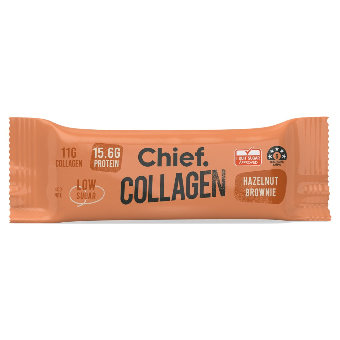 Collagen Protein bar Hazelnut Brownie