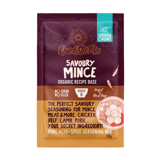 Organic Savoury Mince, Quick Stix Mix Recipe Base