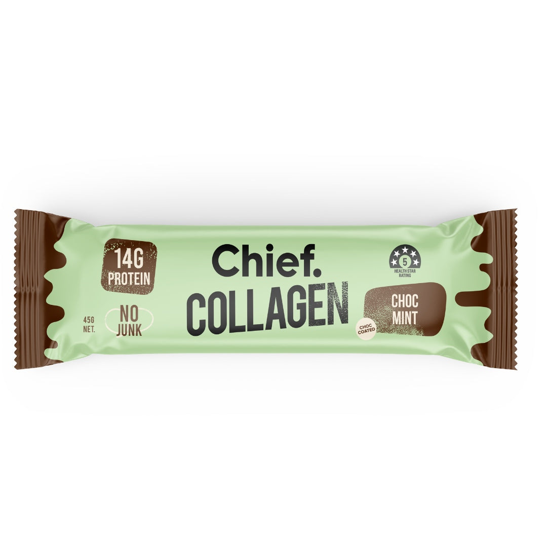 Collagen Protein Bar Choc Mint