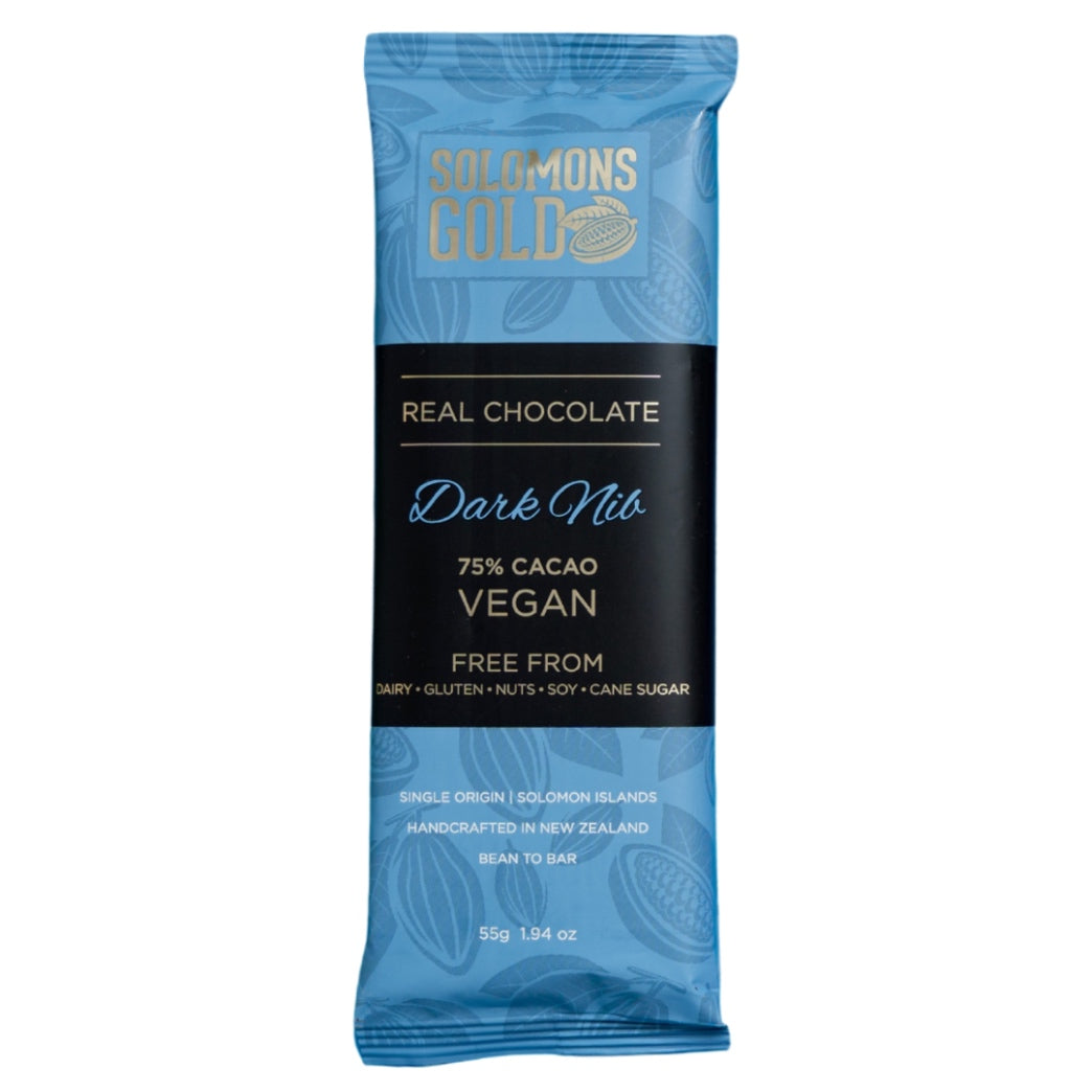 Dark Nib 75% Chocolate Bar