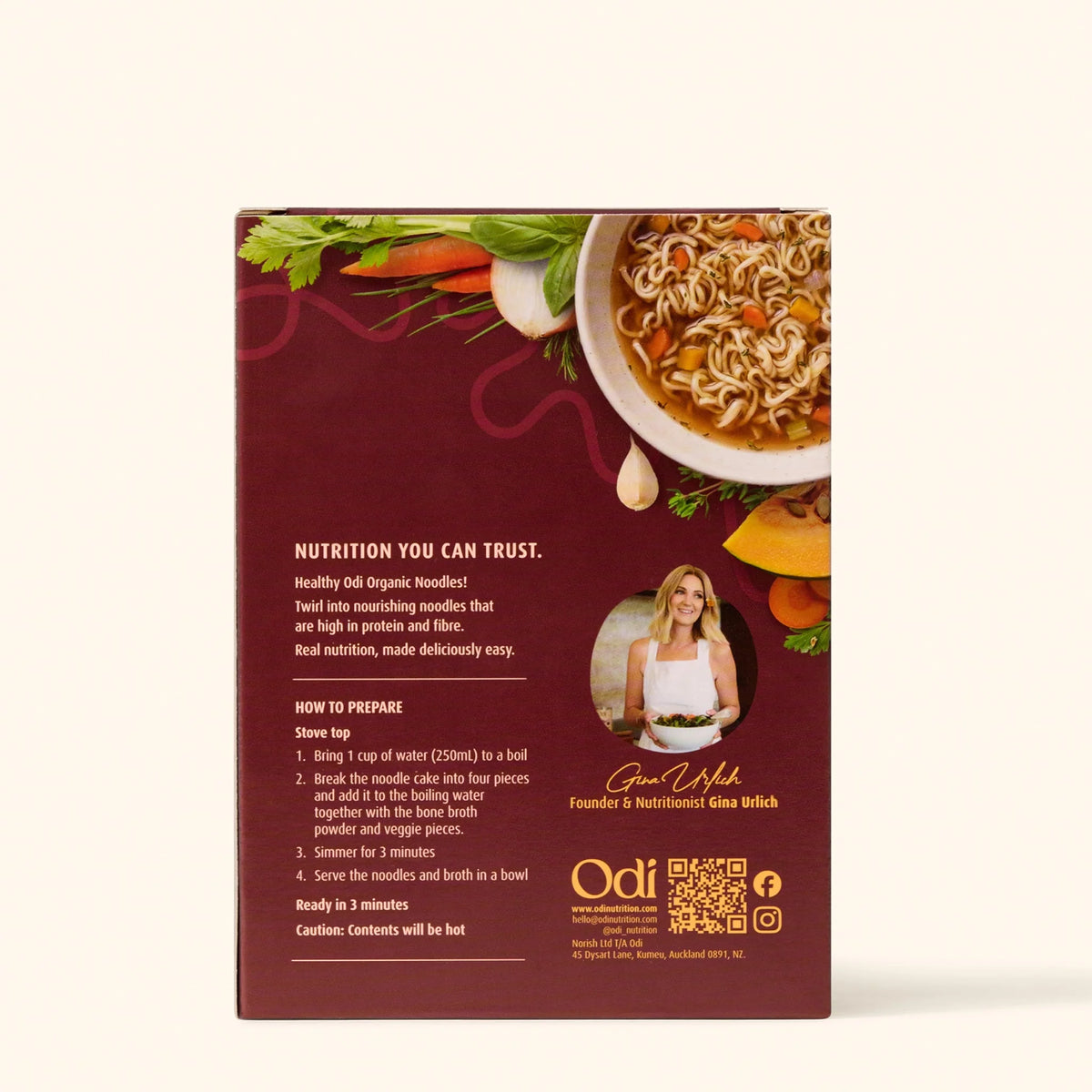 Organic Noodle, Beef