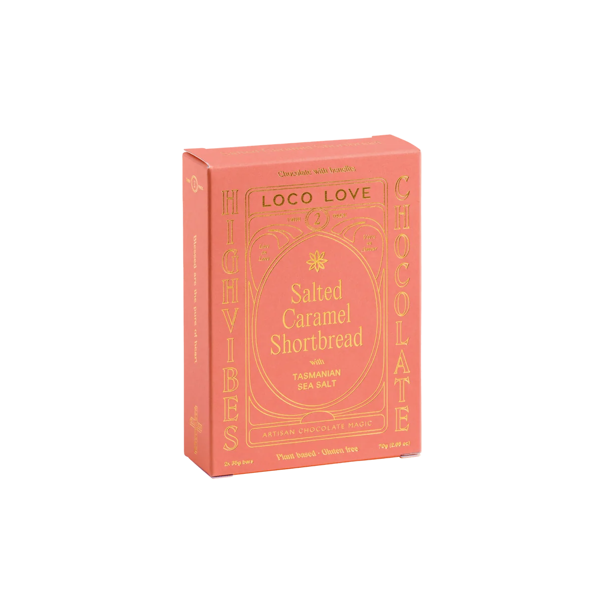 Salted Caramel Shortbread, Twin Pack