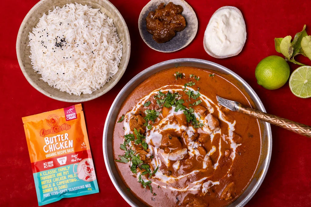 Organic Butter Chicken, Quick Stix Mix Recipe Base