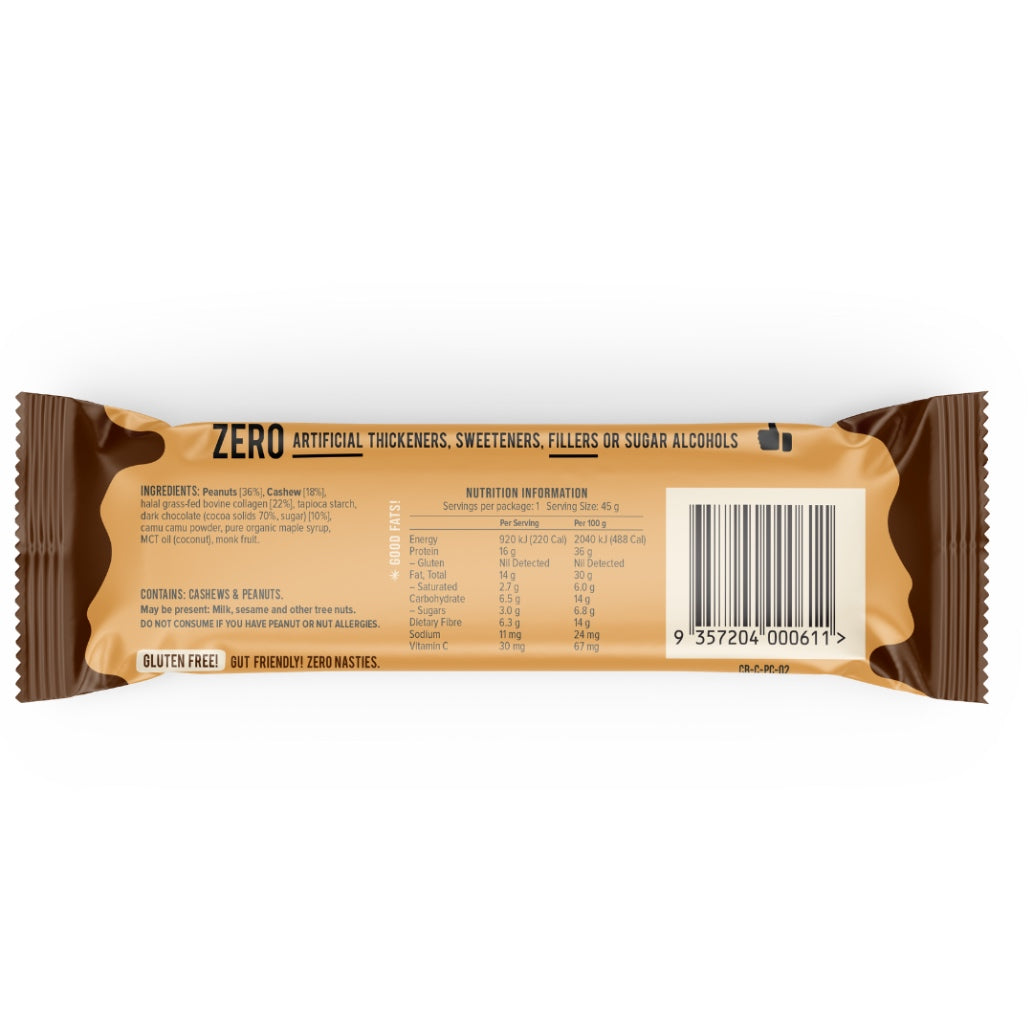 Collagen Protein Bar Choc Peanut