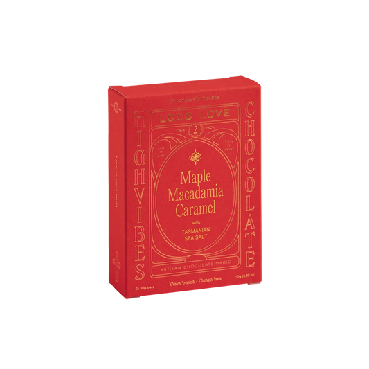 Maple Macadamia Caramel, Twin Pack
