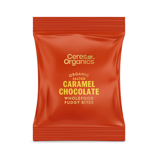Organic Whole-food Fudgy Bites, Caramel Chocolate