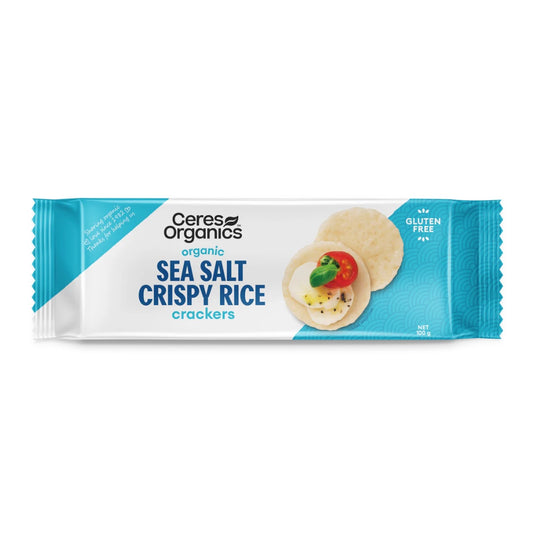 Organic Rice Crackers - Sea Salt