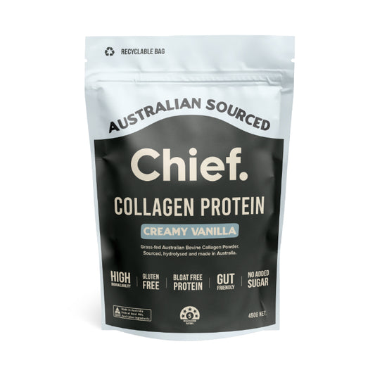 Grass-fed Collagen Protein Powder, Creamy Vanilla