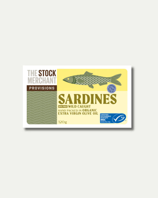 Wild caught Sardines in Organic EVOO