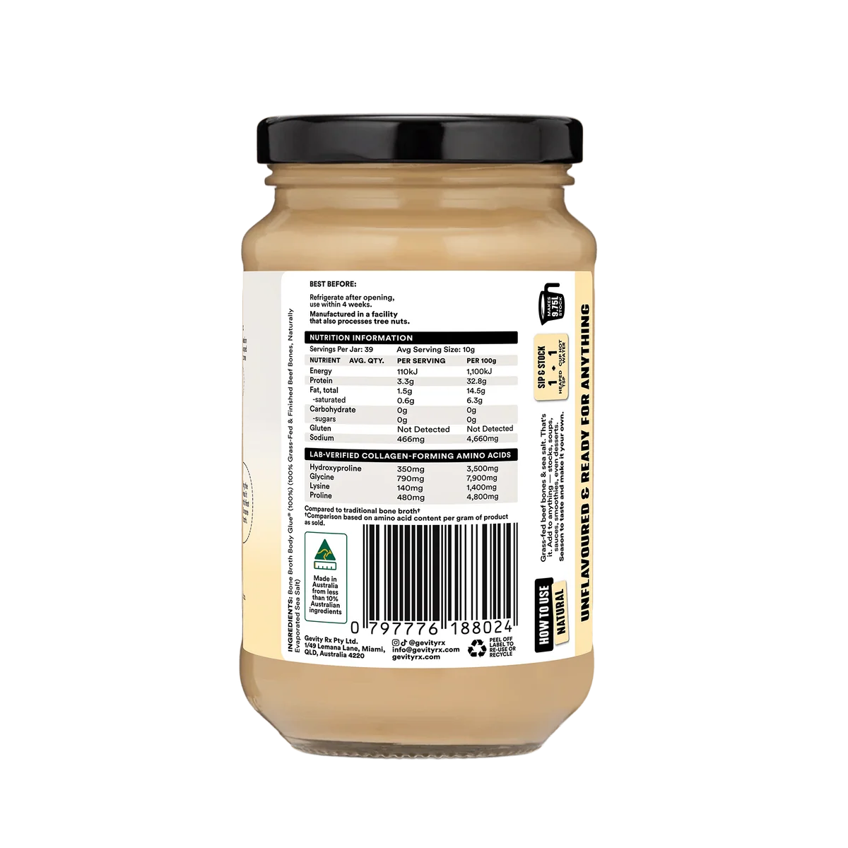 Bone Broth Concentrate, Natural