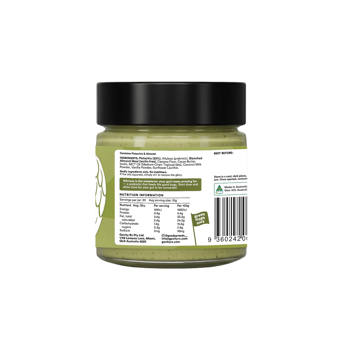 Goodstachio, Pistachio Spread