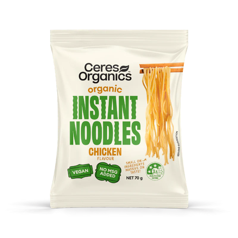Organic Instant Noodles, Chicken