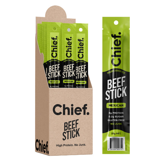 Organic Beef Stick, Mexican
