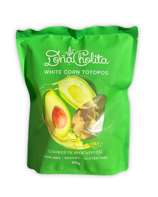 Avocado Oil White Corn Chips