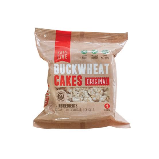 Organic Buckwheat Cakes, Snack Pack